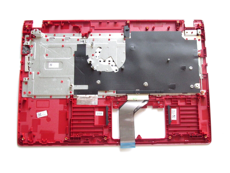 New OEM Aspire 3 A315-32 Red Palmrest w/ Non-backlit Keyboard 6B.GW5N7.028
