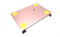 New Dell OEM Vostro 13 (5370) 13.3" LCD Back Cover Lid W/hinges Pink A01 6W66P