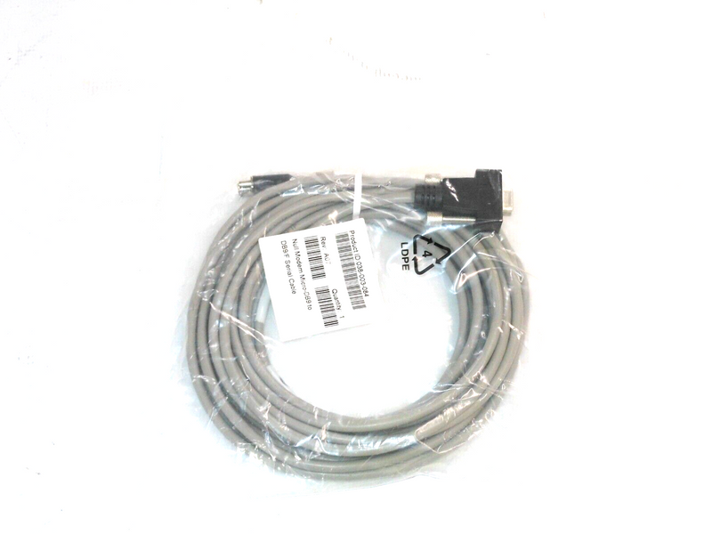 NEW OEM Null Modem 25ft Micro-DB9 To DB9/F Serial Cable 038-003-084 PY237