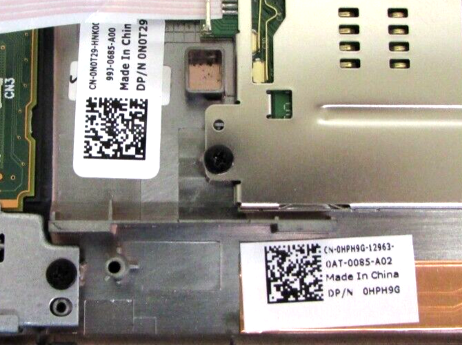 NEW OEM Dell Latitude 7490 Laptop Palmrest Touchpad Assembly HUW49 N0T29 HPH9G