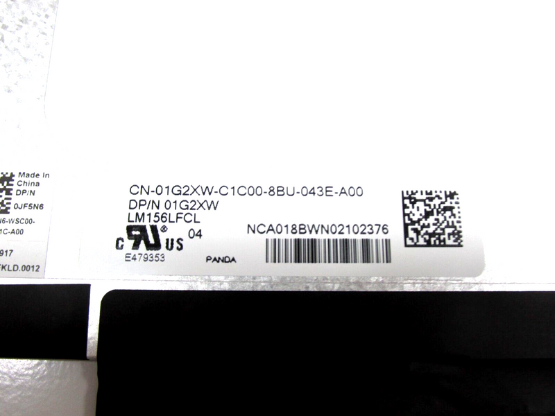 New OEM Dell Vostro 5581 Inspiron 7591 FHD LCD Panel Matte IVA01 1G2XW