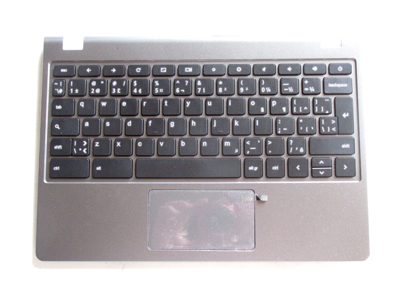 New OEM Acer Chromebook C740 Palmrest Canadian-Bilingual Keyboard 60.EF2N7.023