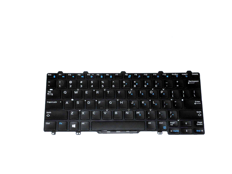 New Dell OEM XPS 12 (9250) / Latitude 12 (7275) Keyboard with Backlight - XCD5M