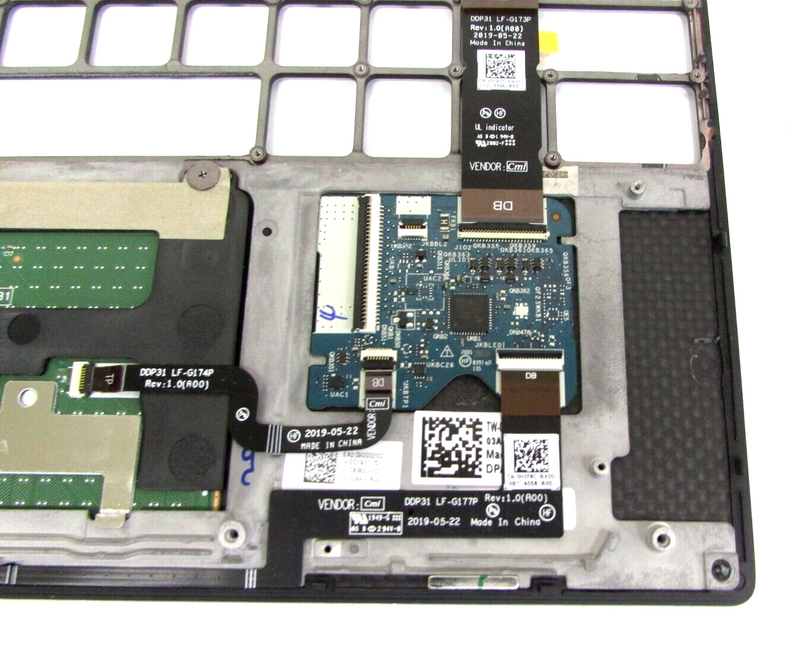 NEW OEM Dell XPS 13 7390 2-in-1 Laptop Palmrest Touchpad Assembly HUN66 45T4C