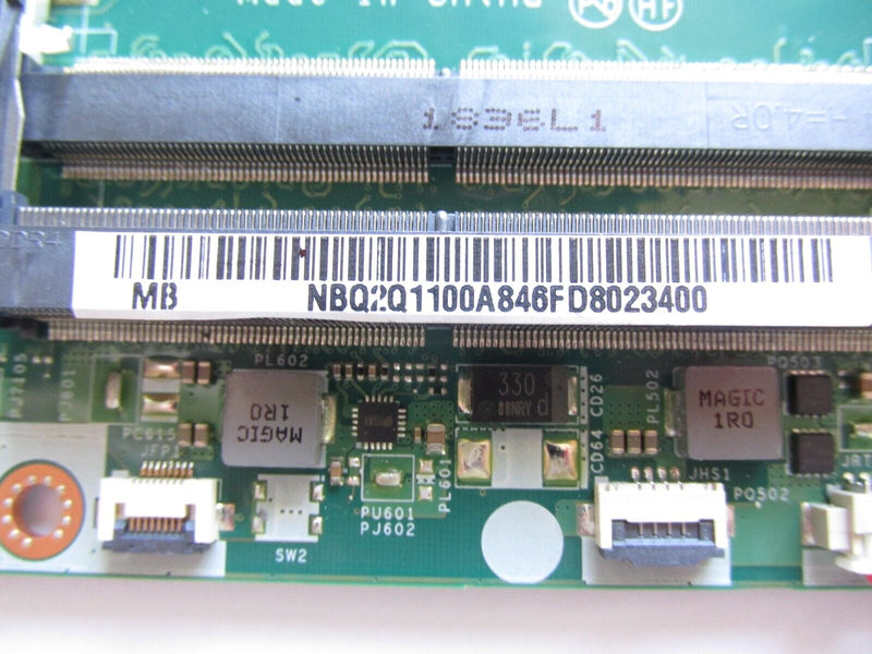 New Acer OEM Nitro AN515-51 Motherboard w/ Intel SR32Q Processor NB.Q2Q11.00A