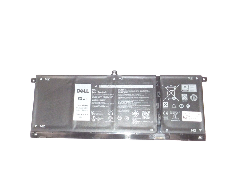 New Dell OEM Inspiron 5402 5502 / Latitude 3510 4-Cell 53Wh Laptop Battery H5CKD