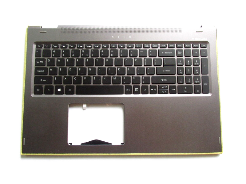 New OEM Acer Aspire Spin 5 SP515-51GN Palmrest w/ Backlit Keyboard 6B.GTQN1.009