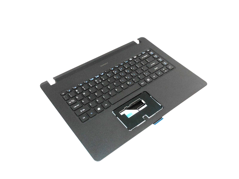 NEW OEM Acer Travelmate B114-21 Palmrest Cover US Keyboard Black 6B.VK3N5.001