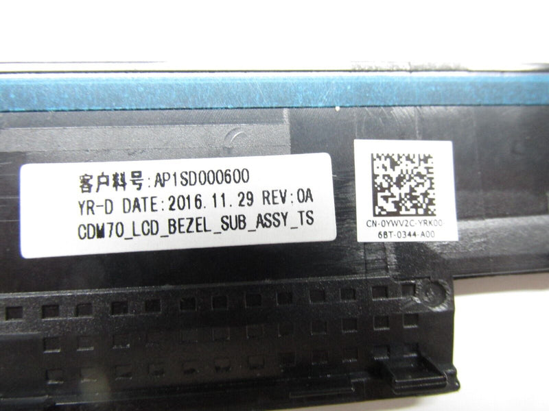 New OEM Dell Latitude 5480 14" LCD Front Trim Cover Bezel for TS - IVB02 YWV2C