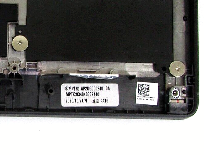 OEM Dell Latitude 7410 Laptop Palmrest Touchpad No SC Reader HYQ17 0PRV6