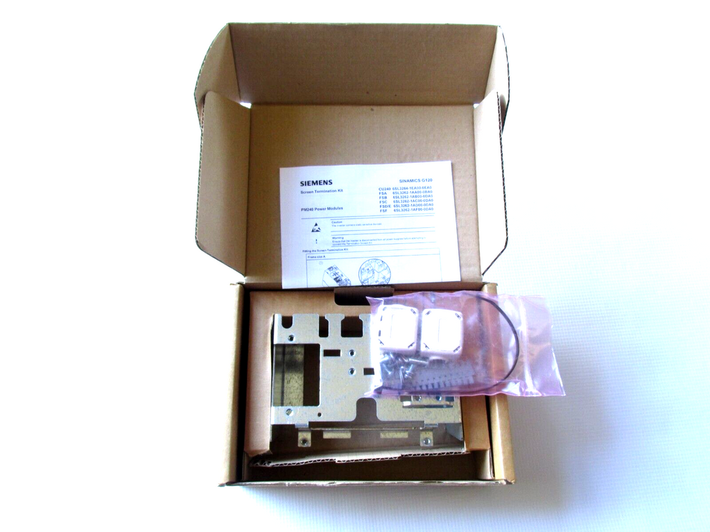 New OEM Siemens Sinamics FSB Screen Termination Kit 1P 6SL3262-1AB00-0 ...