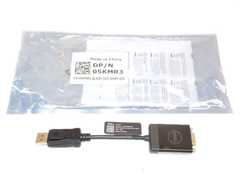 NEW Dell OEM DisplayPort to VGA Video Dongle Adapter Cable DANBNBC084 5KMR3