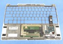 NEWOEM Dell XPS 13 7390/9310 2-in-1 White Palmrest Touchpad Assembly HUC29 GG4MH