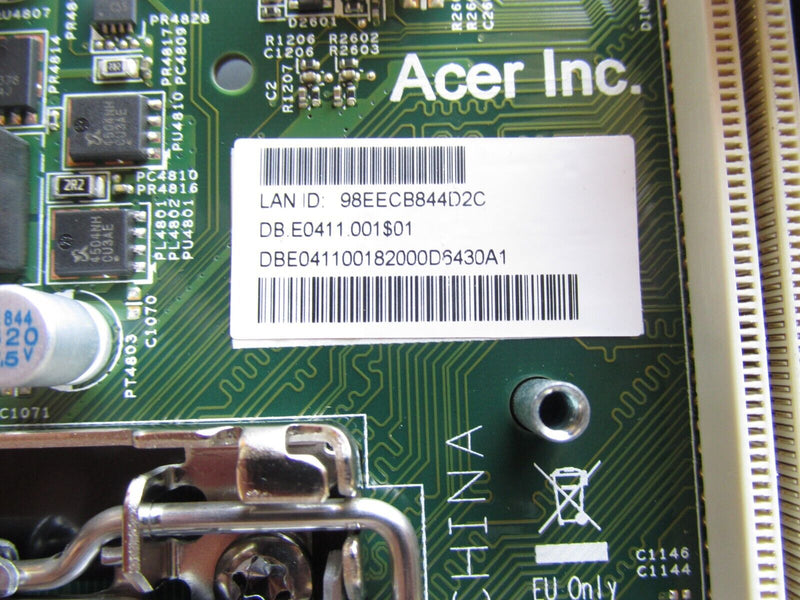 New OEM Acer Predator AG5W2 G3-710 Motherboard 14069-1M DB.E0411.001