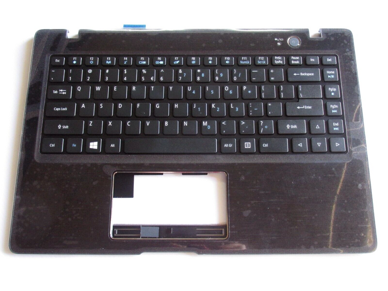 New OEM Acer Swift SF114-31 Palmrest w/ US-Intl Keyboard Black 6B.SHWN4.027