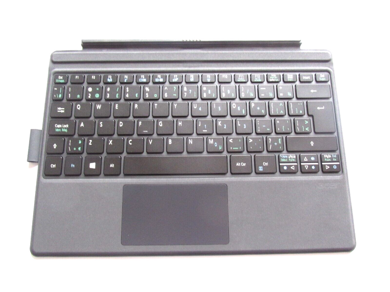 New OEM Acer Switch SW512-52 FRENCH Backlit Keyboard Dock Black NK.I1213.05Q