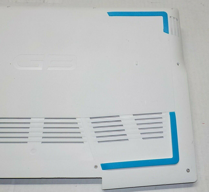 OEM Dell G Series G3 3590 White Bottom Base Case Cover w/Blue Mat 8WPFP HUC 03