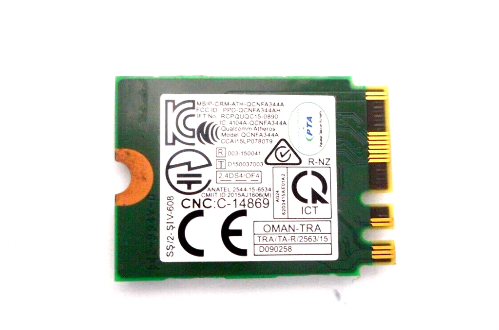 NEW Dell DW1820 WLAN WiFi 802.11AC Network Module Card BIA01 D4V21 ...