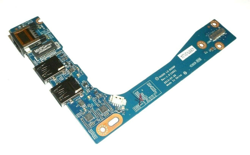 OEM - Dell Alienware 17 R1 USB / Ethernet Port Board THA01 P/N: WH486 LS-9339P