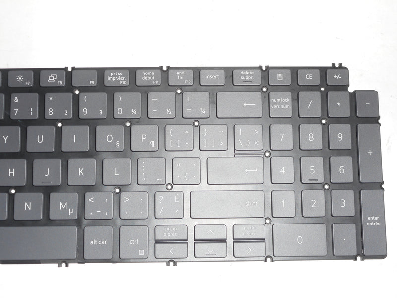 OEM Dell Inspiron 15 7590 Backlit Laptop Keyboard French-Canadian P/N: 2DNMW