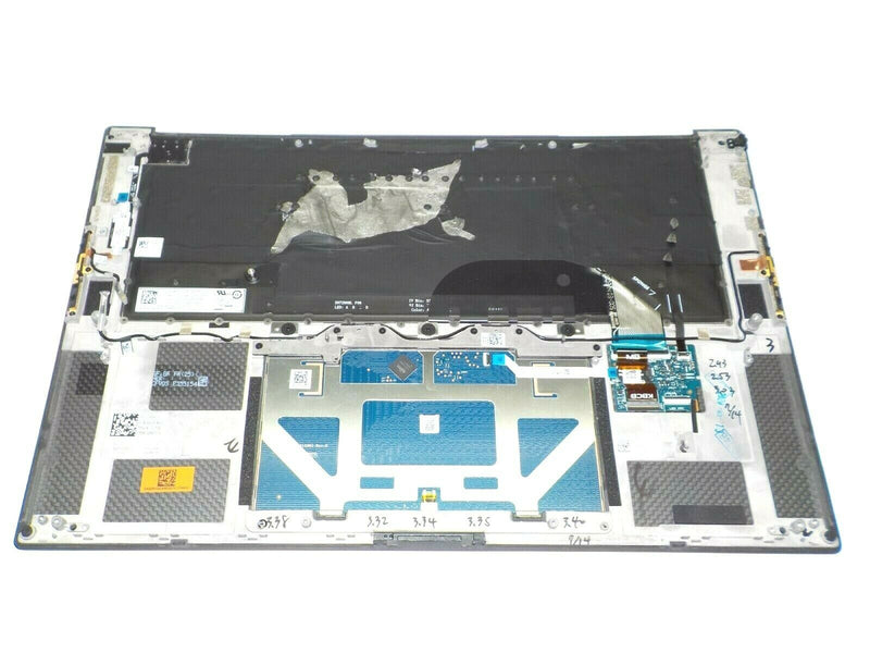 REF OEM Dell XPS 9500 Laptop Palmrest Touchpad French BCL Keyboard HUU73 DKFWH