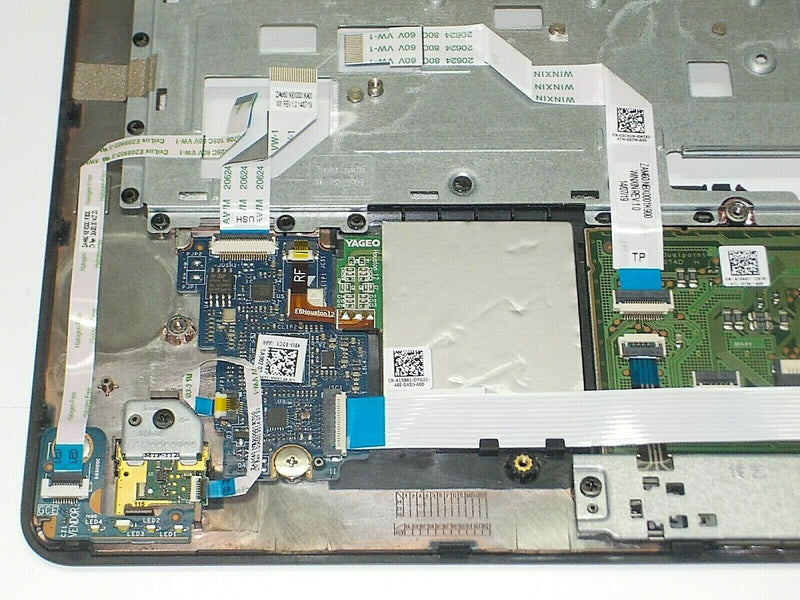 NEW OEM Dell Latitude E5250 Palmrest Touchpad w/FP Reader HUA01 A1412I 0TYTN9