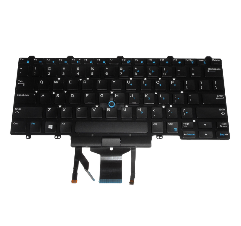 OEM Dell Latitude E5450/E7450 Backlit Laptop Keyboard US-ENG P/N: D19TR