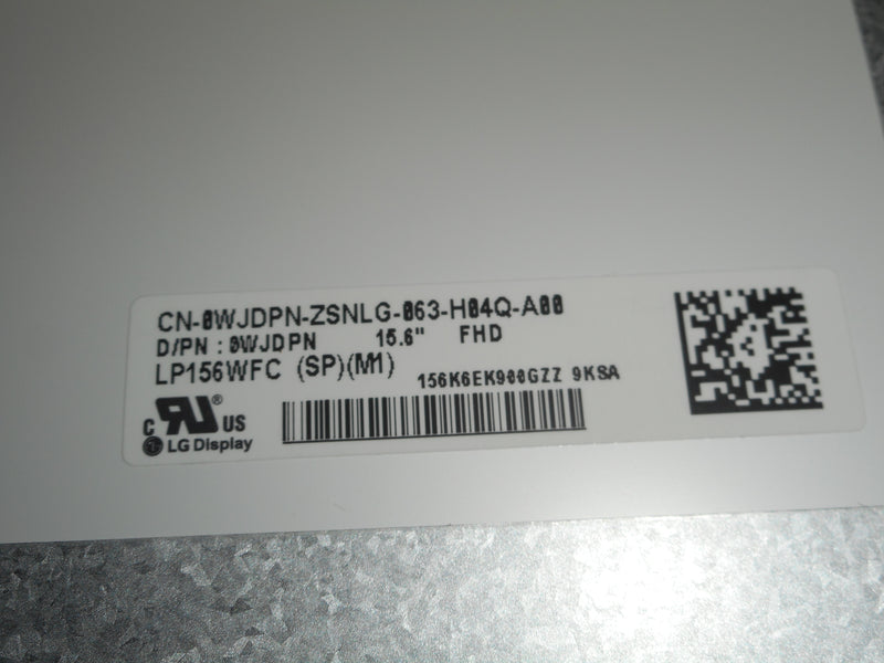 OEM Dell Latitude 5500/Precision 3540 15.6" FHD LCD LED Screen B02 P/N: WJDPN