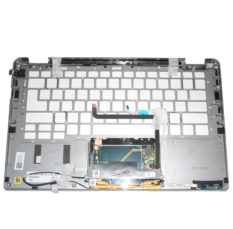 New - OEM Dell Latitude 7400 2-in-1 Palmrest Touchpad FP Assembly C03 P/N: MH5X5