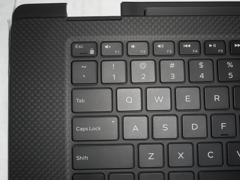OEM Dell XPS 9575 Palmrest Backlit US Keyboard Touchpad Assembly B02 P/N: M9W9K
