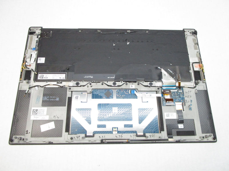 OEM Dell XPS 9500 Palmrest Keyboard Touchpad FP Assembly C03 P/N: DKFWH