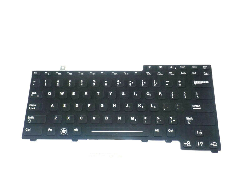 Dell OEM Latitude E6400 XFR Backlit Rubberized Laptop Keyboard - W602K