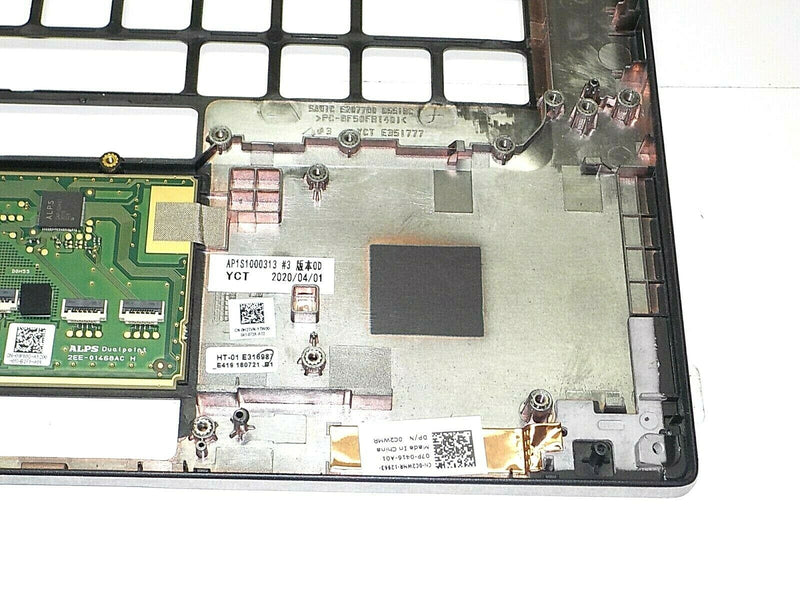 New Genuine Dell Latitude 7480 Palmrest Touchpad Assembly HUO15 0C2WMR 0H2TVN