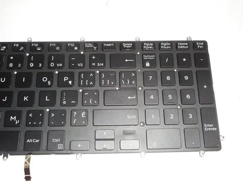 OEM Dell Inspiron 7778/7779 Backlit Laptop Keyboard English-French P/N: 74TVD