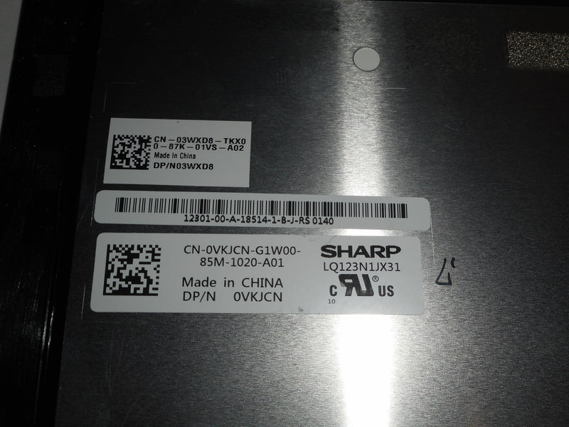 OEM Dell Latitude 5285 Tablet 12.3" FHD LCD Touchscreen Display C03 P/N: VKJCN