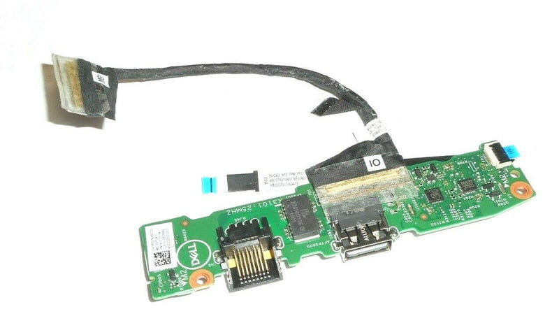 OEM - Dell Inspiron 5585 Ethernet/USB/SD Ports Board & Cables P/N: 85XX9
