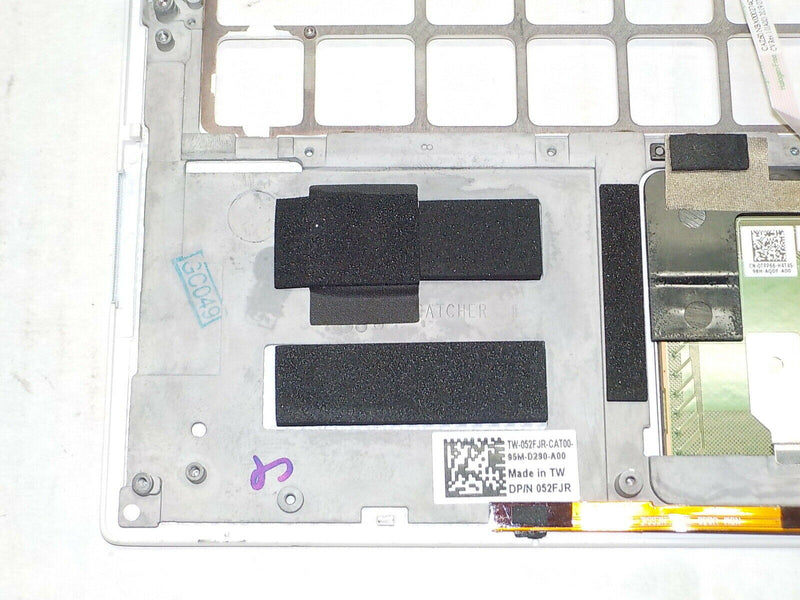 OEM Dell XPS 13 9370/9380/7390 Palmrest Touchpad Assembly P/N: 52FJR