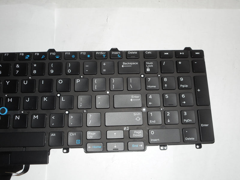 OEM Dell Precision 17 7710 Backlit Laptop Keyboard US-ENG B02 P/N: 383D7