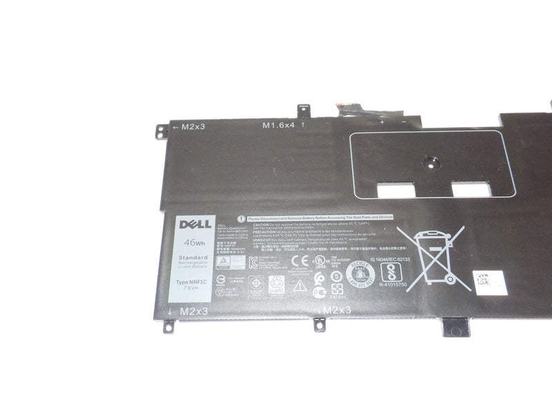 New Dell OEM Original XPS 13 (9365) 4-Cell 46Wh Battery - NNF1C