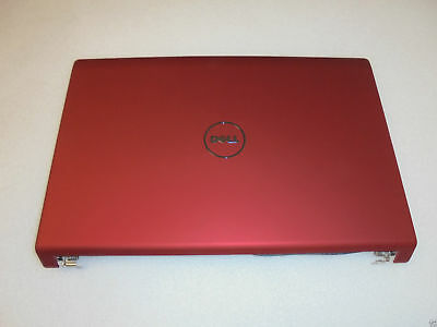 NEW OEM Dell Studio 1557 1558 15.6'' RED LCD Back Cover w/Power Button N/O T210N