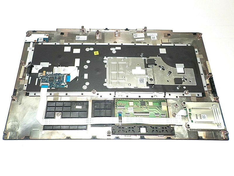 REF OEM Dell Precision 17 7730 Palmrest Touchpad SC Reader HUP16 0T5D5V 0YV9GX