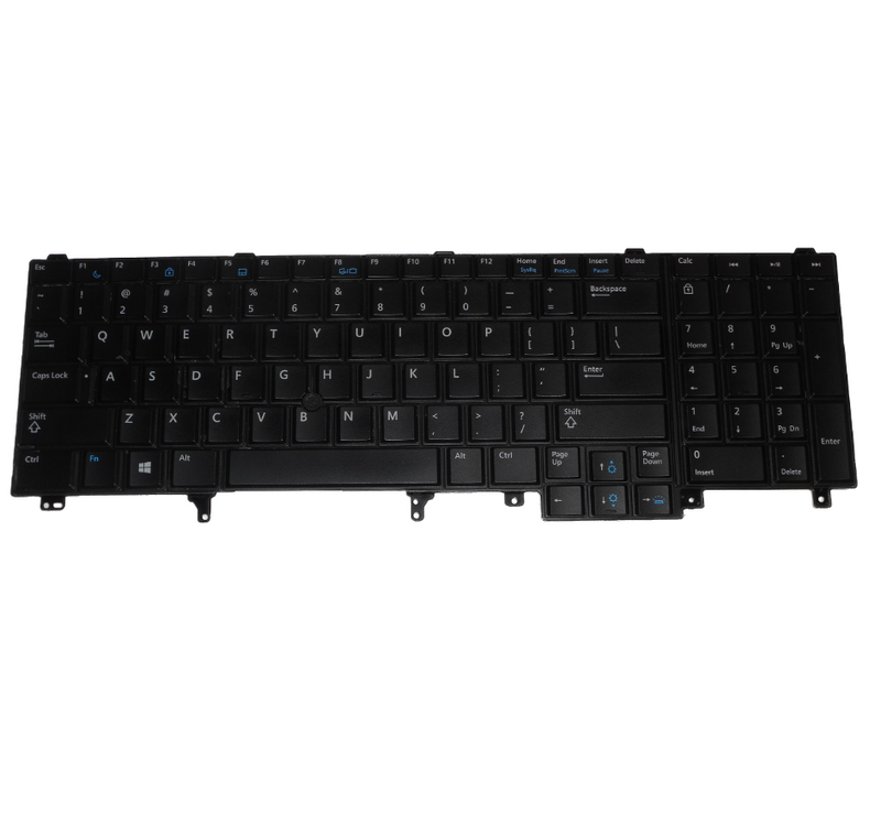 OEM Dell Latitude E6540/Precision M4800 Backlit Laptop Keyboard US P/N: 564JN