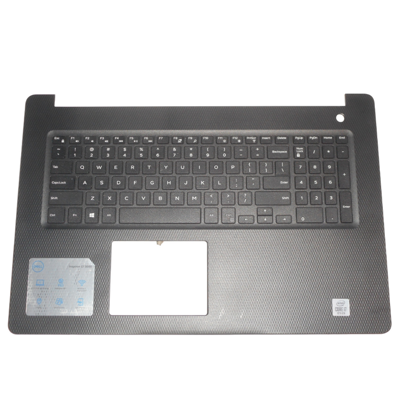 OEM Dell Inspiron 17 3780 Palmrest US Keyboard Assembly B02 P/N: 8NH2X