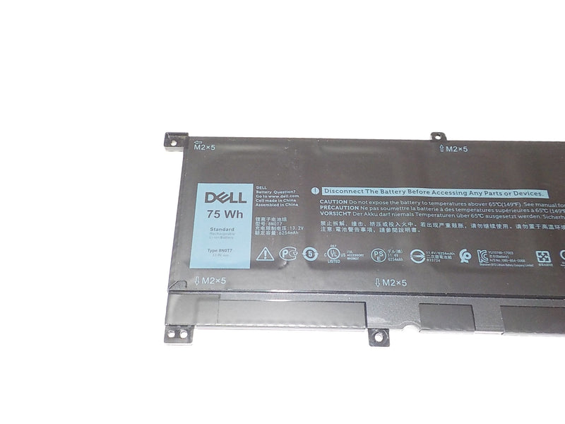 NEW OEM Genuine DELL Battery For Dell XPS 15 9575 Series 11.4V 75Wh TMFYT 8N0T7