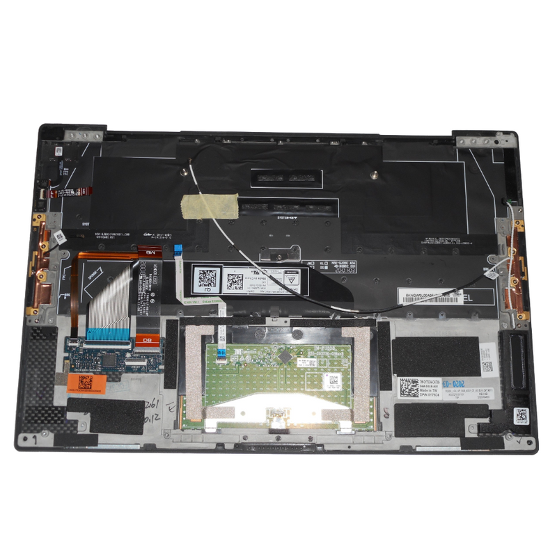 OEM Dell XPS 9300 Palmrest Keyboard Touchpad FP Assembly D04 P/N: Y75C4