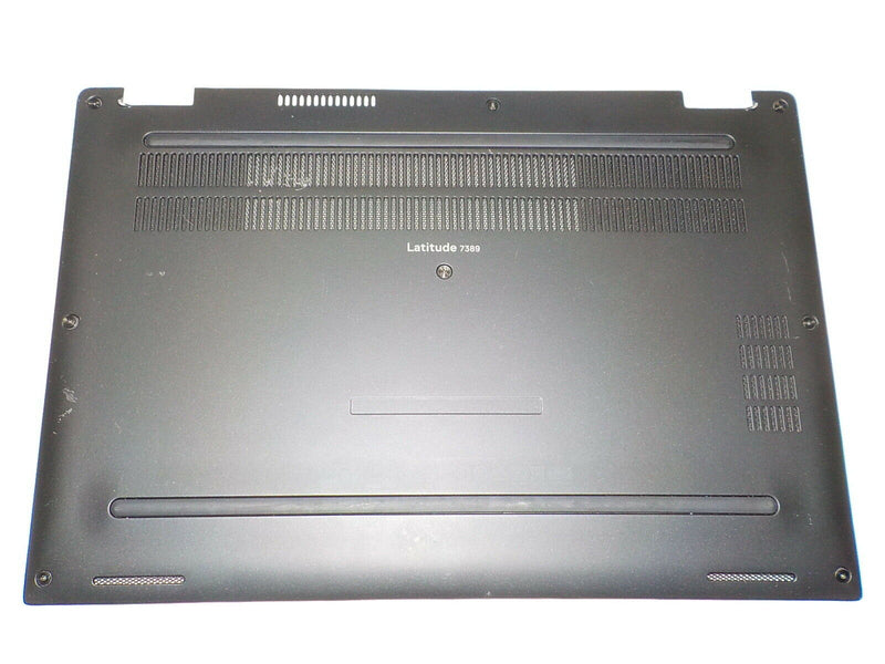 New OEM Dell Latitude 7389 Laptop Bottom Case Cover Black Assembly DXKY6 HUB 02