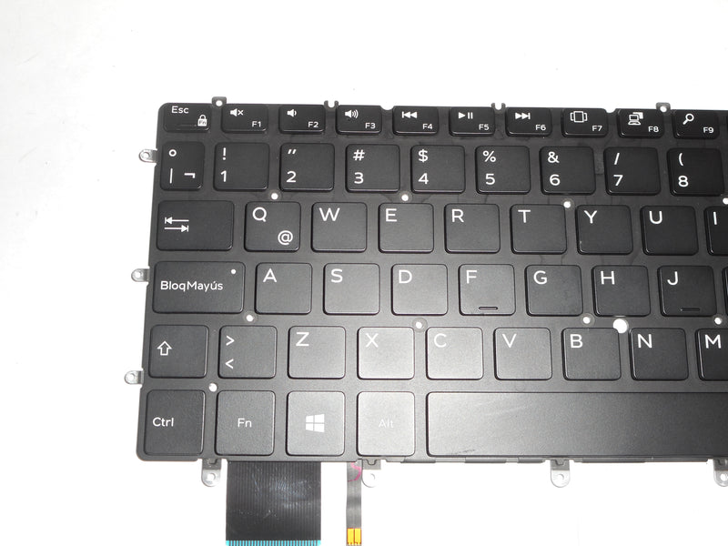 OEM Dell XPS 13 9370/9380/7390 Backlit Laptop Keyboard SPANISH P/N: RD0CJ