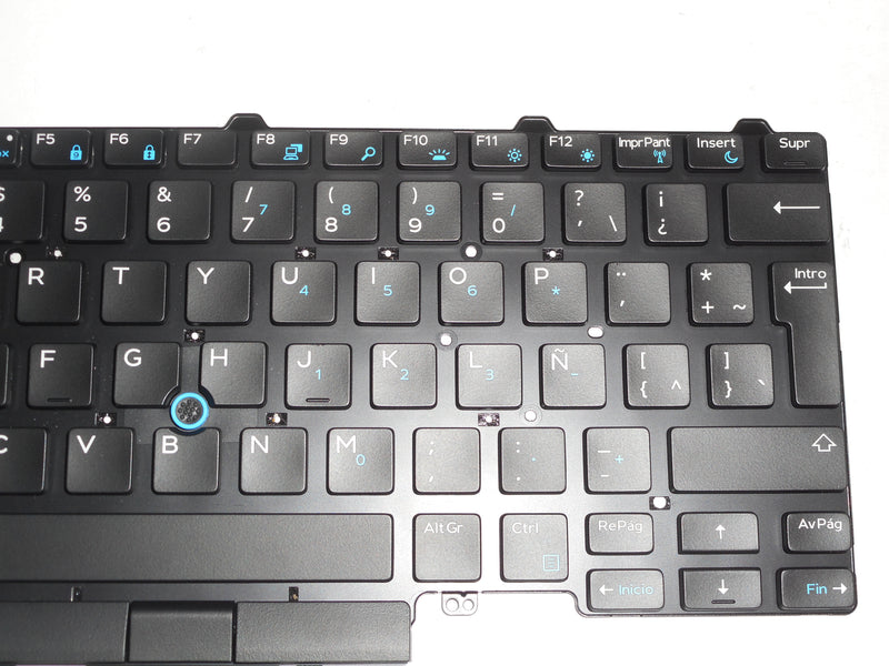 OEM Dell Latitude E5450/E7450 Backlit Laptop Keyboard SPANISH B02 P/N: KFHY6