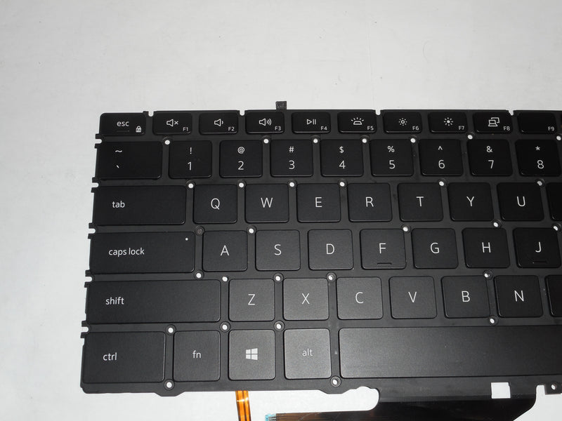 OEM Dell XPS 13 7390 2-in-1 Backlit Laptop Keyboard US-ENG C03 P/N: 4J7RW