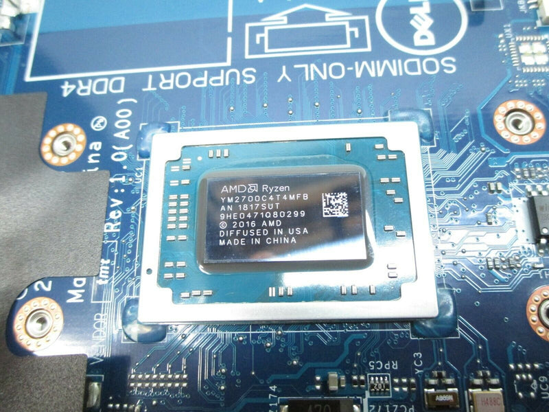 New Dell OEM Inspiron 15 5575 / 17 5775 Motherboard w/ AMD Ryzen 7 2700U R9NMC